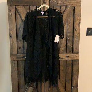 Lularoe (LLR) Lace Monroe w/fringe detail